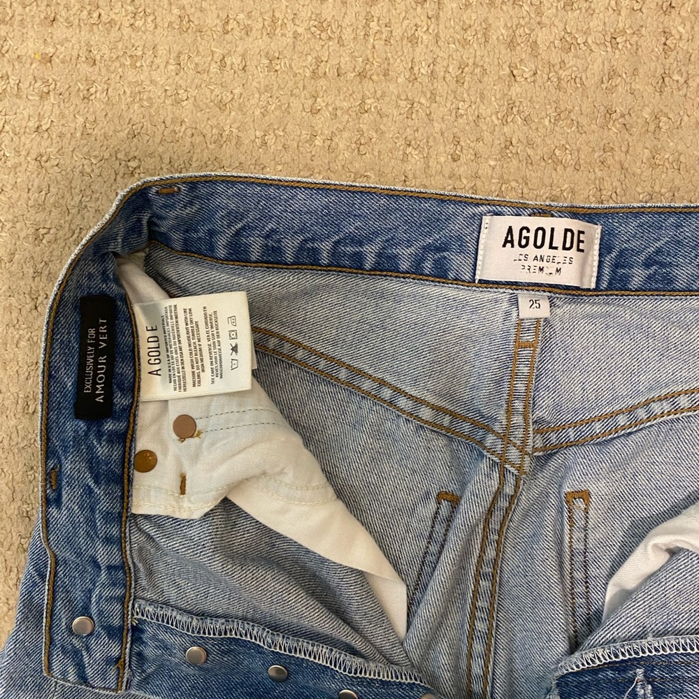 Agolde Riley Cropped - Picture 7 of 8